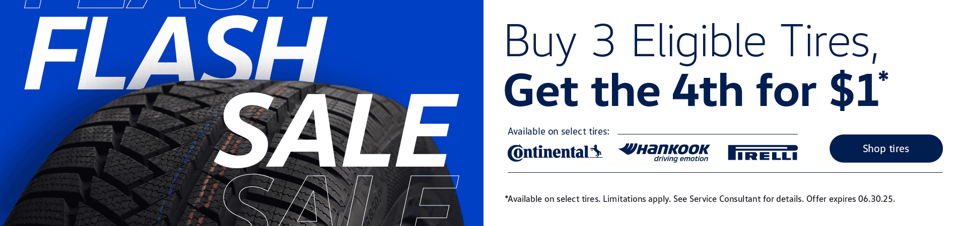 June 2025 Tire Promo