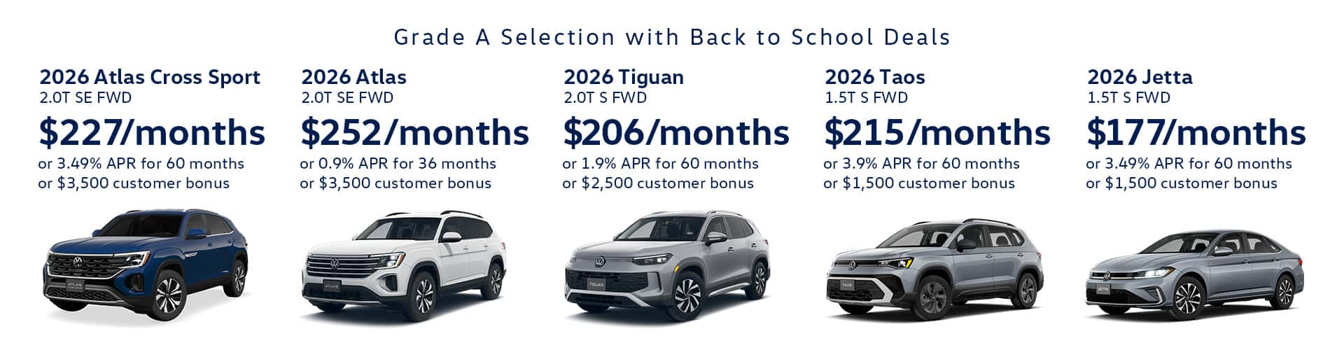 Rudolph VW Special Offers