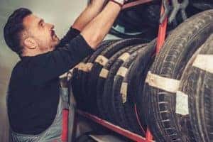 Inventory selection of tires