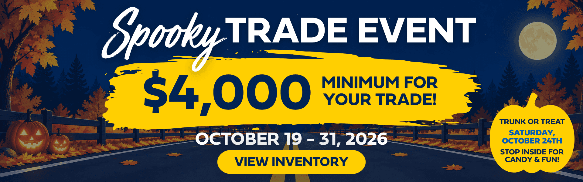 Spooky Trade Event