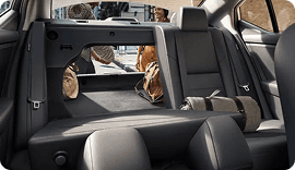 60/40-split Rear Seats