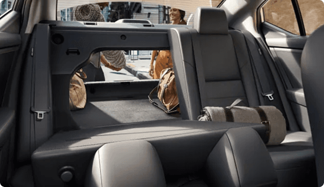 60/40-split Rear Seats