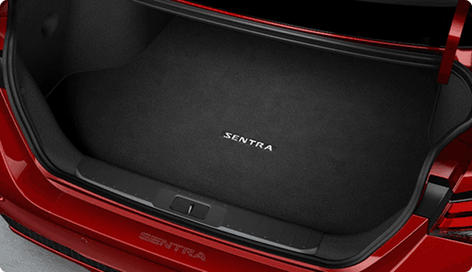 Spacious trunk