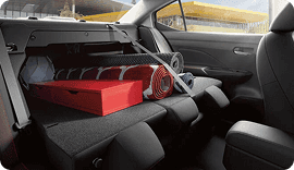 60/40-split Rear Seats