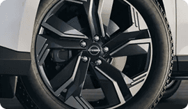 20 Dark Charcoal Metallic Aluminum-Alloy Wheels