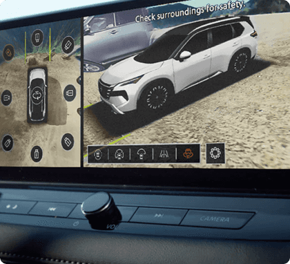 3D Around View Monitor with Invisible Hood View