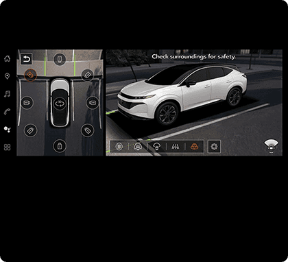 HD Enhanced Intelligent Around View<sup>®</sup> Monitor