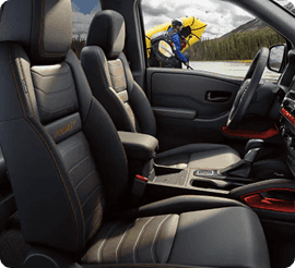 Power Leather-appointed Seats