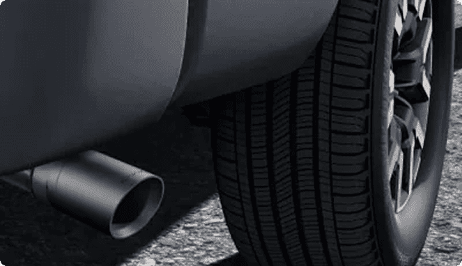 Satin Exhaust Finisher Kit