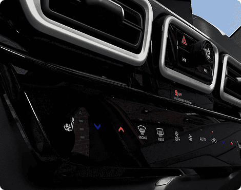 Nissan Sentra haptic touch controls