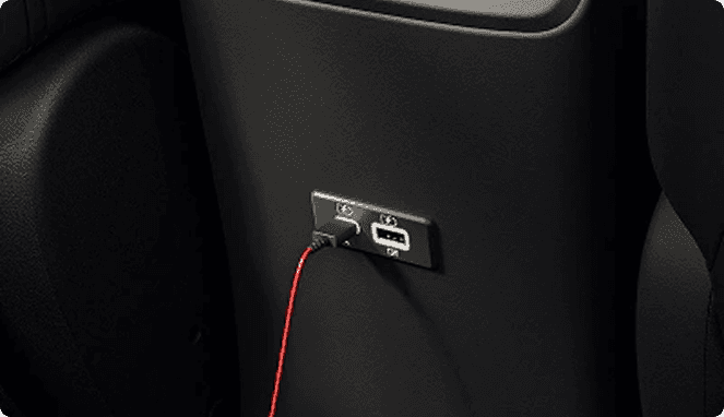 Rear USB-PD Charging Ports