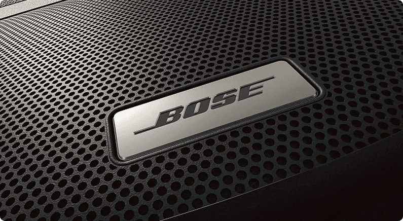 Bose Premium Audio System speakers in Nissan Pathfinder