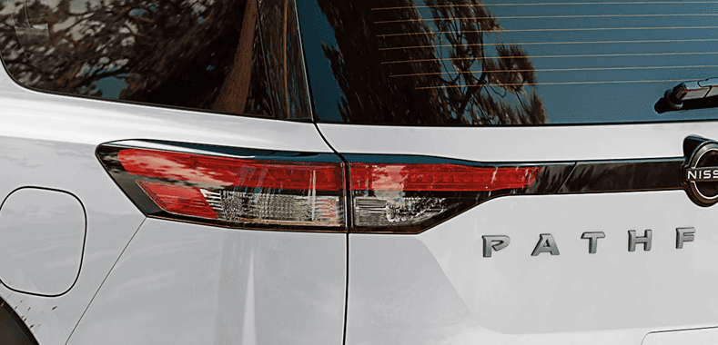 Nissan Pathfinder front angle view