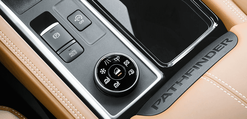 Nissan Pathfinder premium interior detail