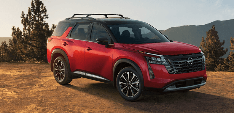 Nissan Pathfinder technology close-up