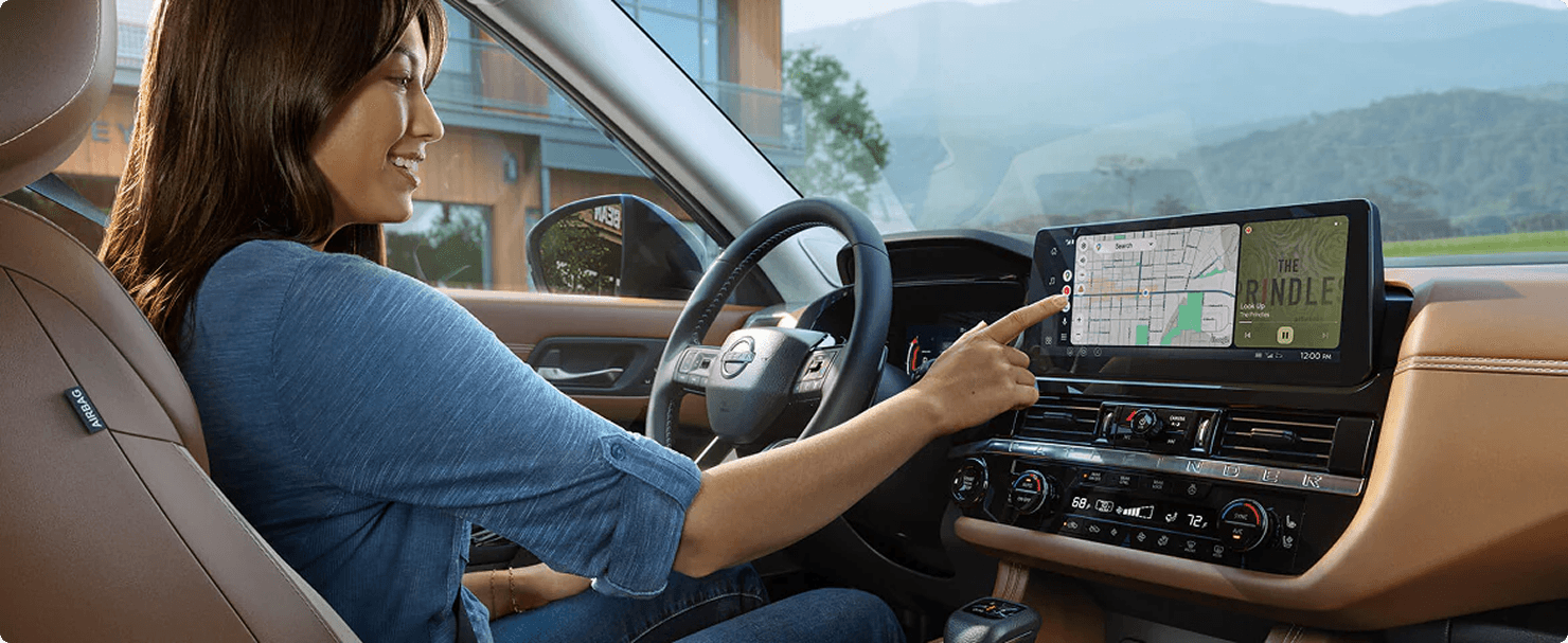 2026 Nissan Pathfinder technology dashboard overview