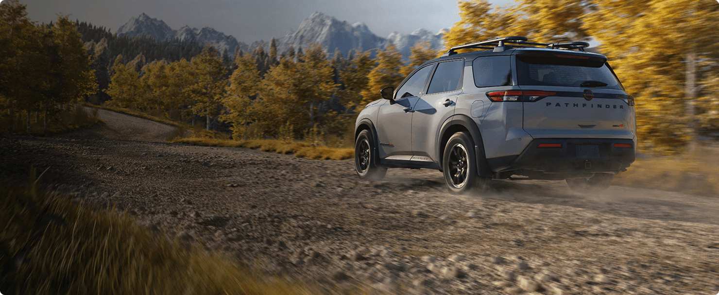 2026 Nissan Pathfinder Rock Creek edition on rugged terrain