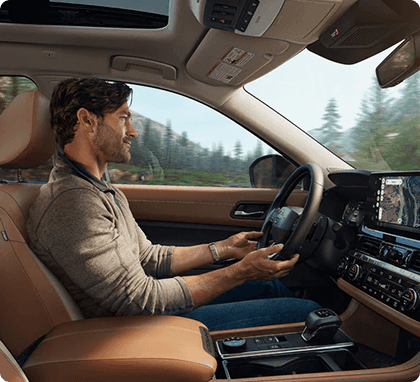 Nissan ProPILOT Assist system in action