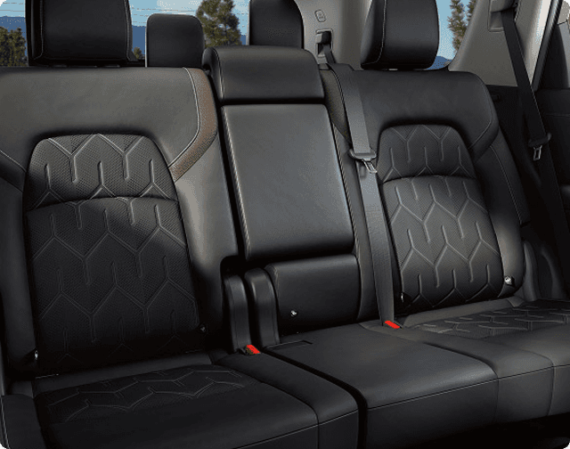 Nissan Pathfinder spacious three-row seating