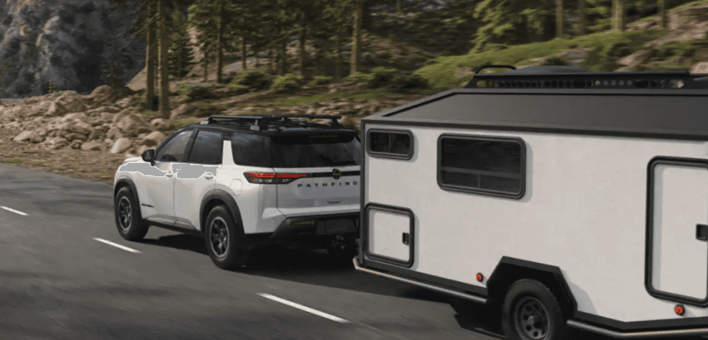 Towing capacity of the 2026 Nissan Pathfinder available in Florence, AL at Singing River Nissan