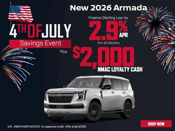 New 2026 Armada