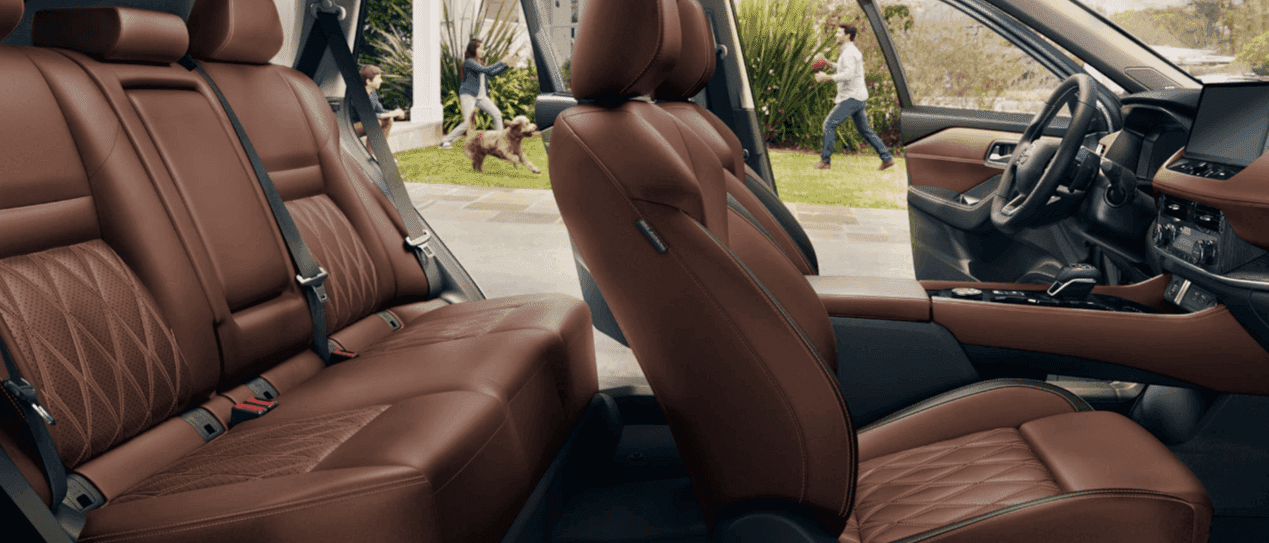 Interior of the 2026 Nissan Rogue for sale in Florence, AL at Singing River Nissan