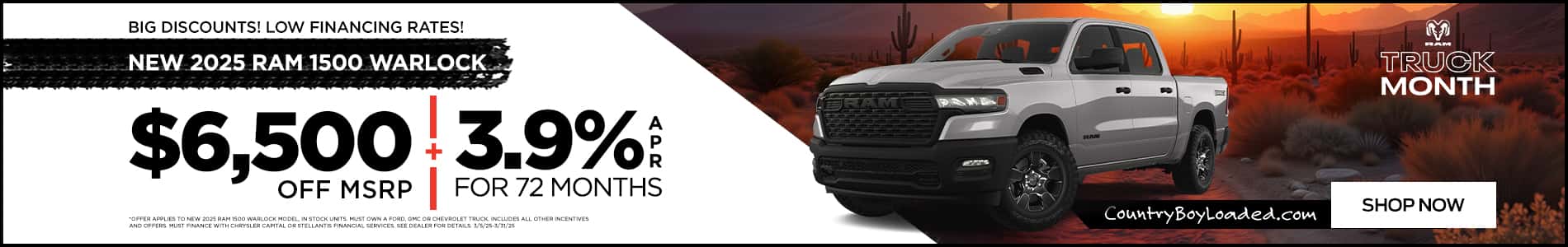 Ram 1500 Warlock promo
