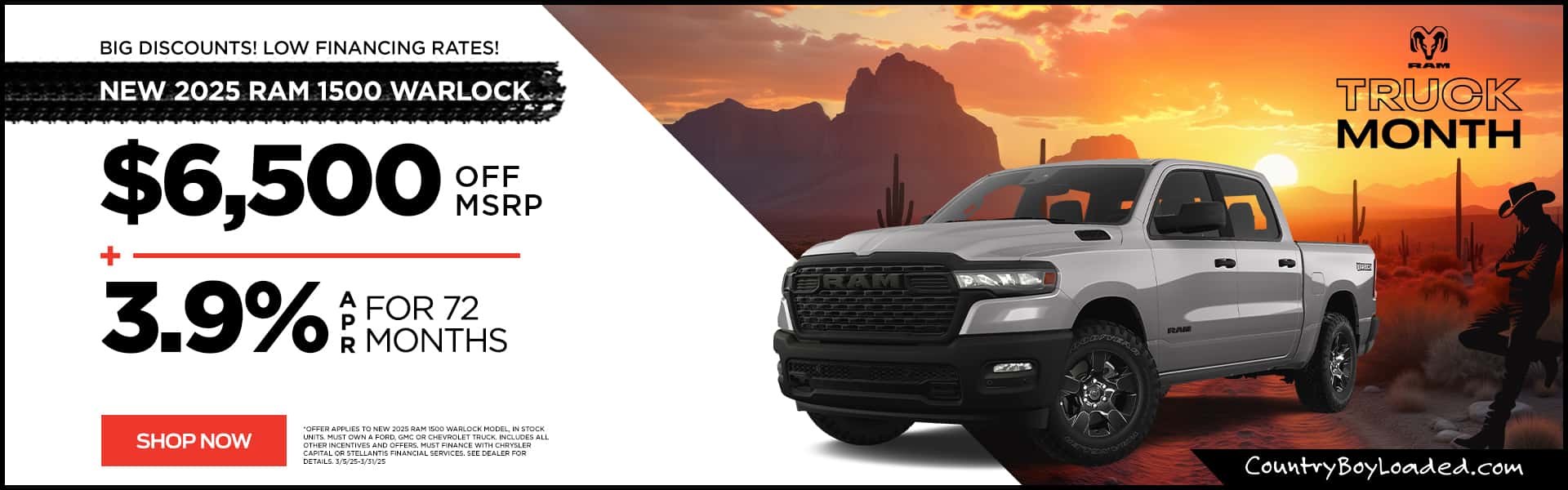 Ram 1500 Warlock promo