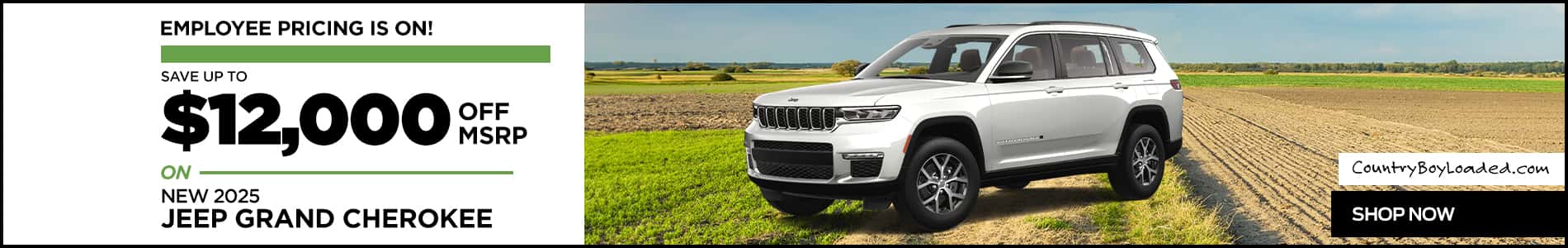 2025 Jeep Grand Cherokee promo