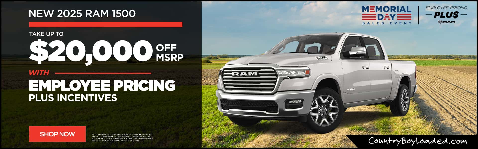 2025 Ram 1500 promo