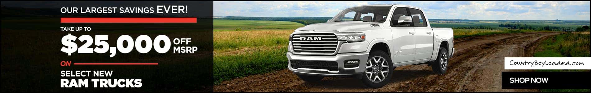 2025 Ram truck PROMO