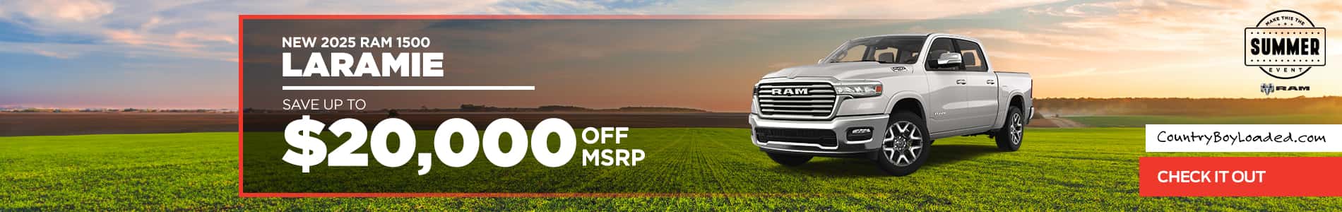 2025 Ram 1500 Laramie Promo