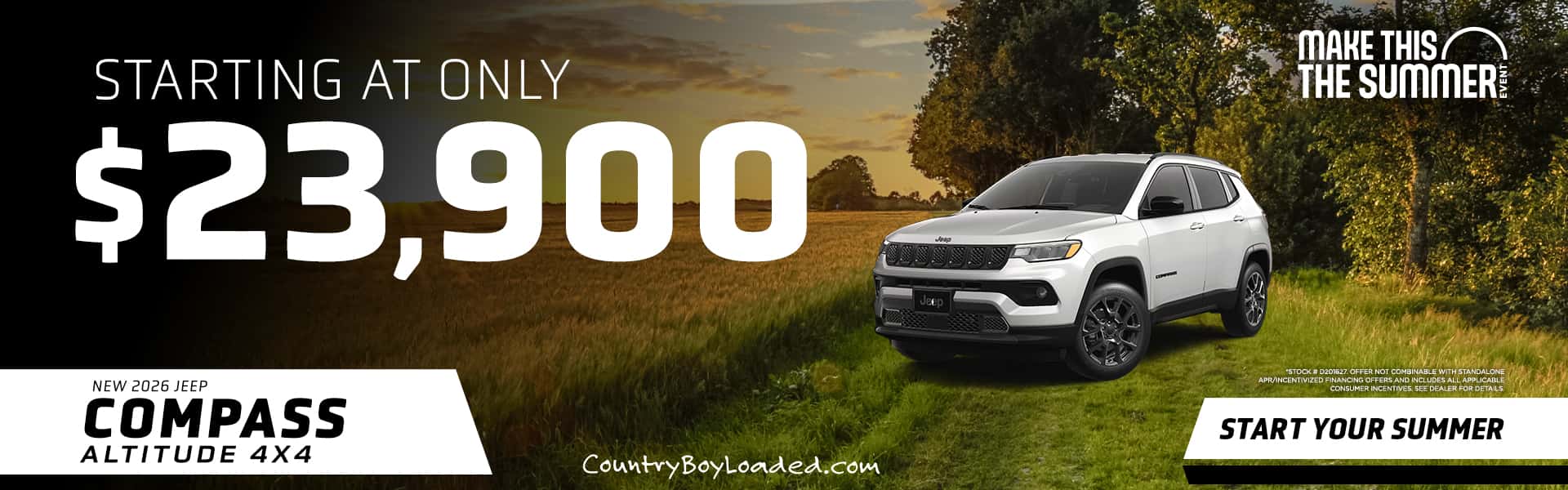 2026 Jeep Compass Promo