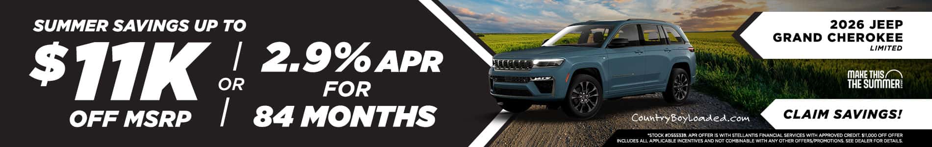 2026 Jeep Grand Cherokee Promo