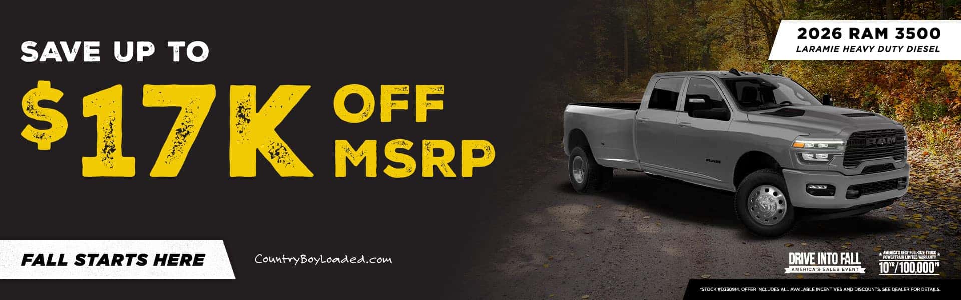 New 2026 Ram 3500 Promo