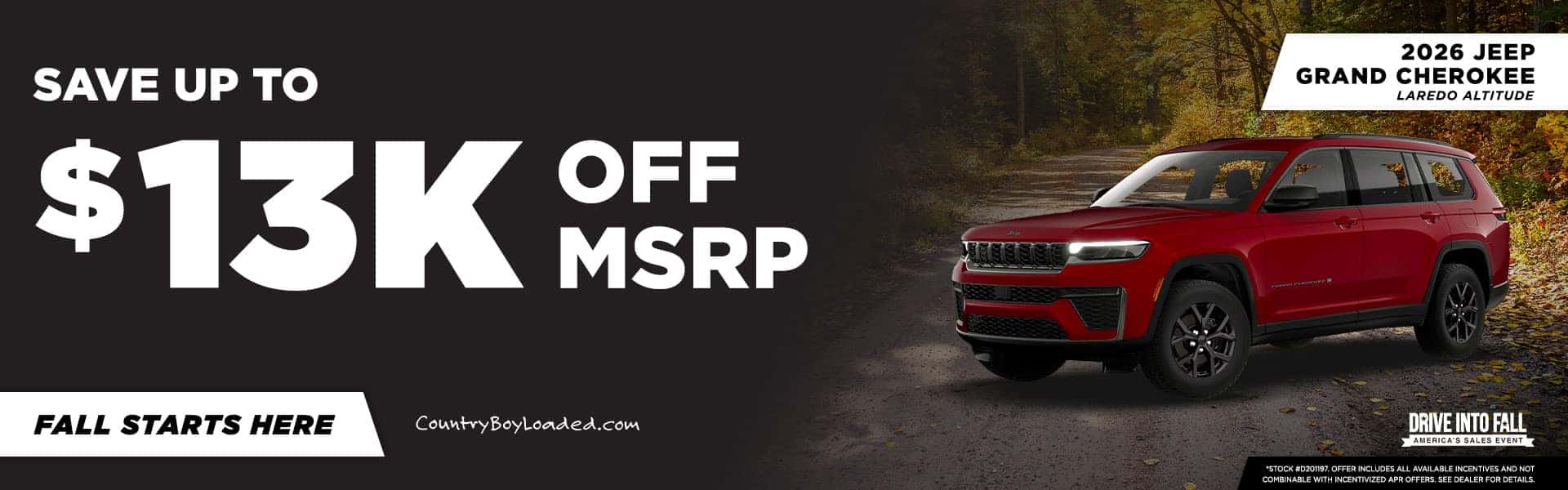 New 2026 Jeep Grand Cherokee Promo