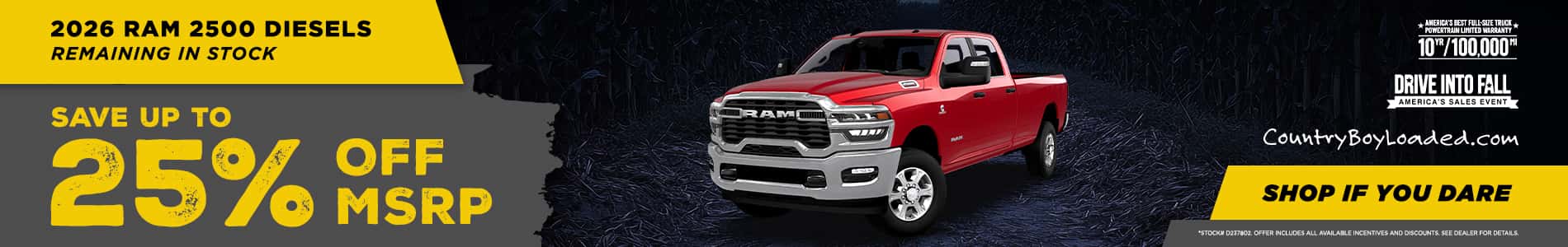 2026 Ram 2500 Promo