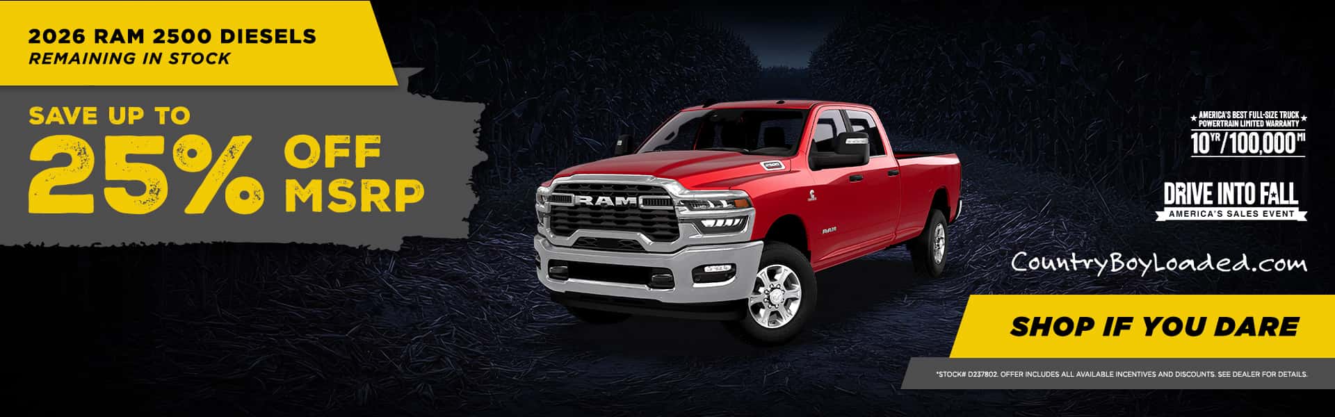 2026 Ram 2500 Promo