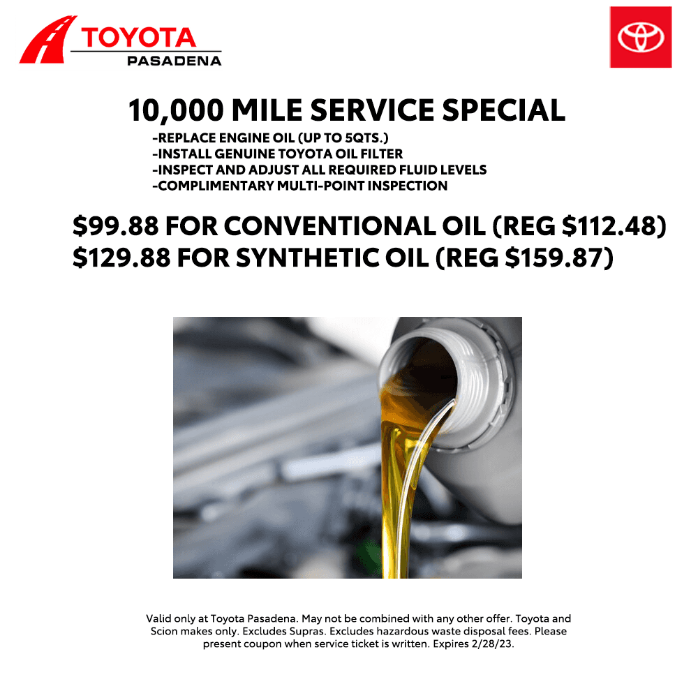 10000 mile service redo