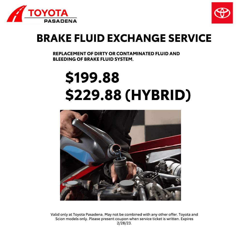 brake fluid exchange service