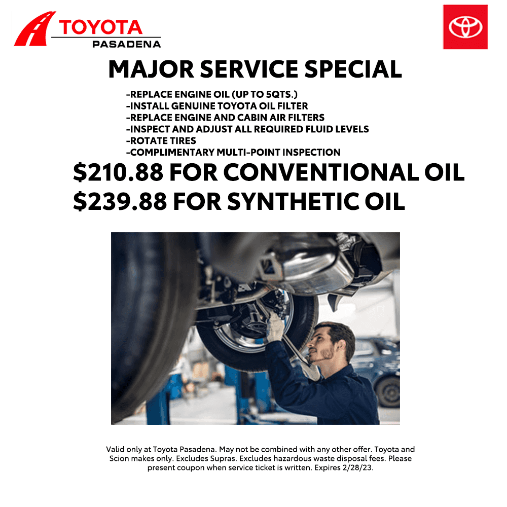 major service special redo