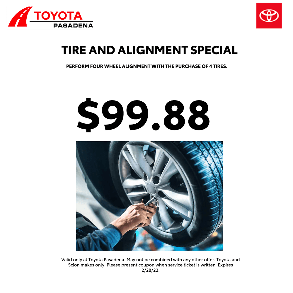 tire alignment special