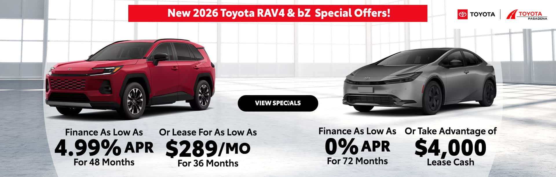 August Specials