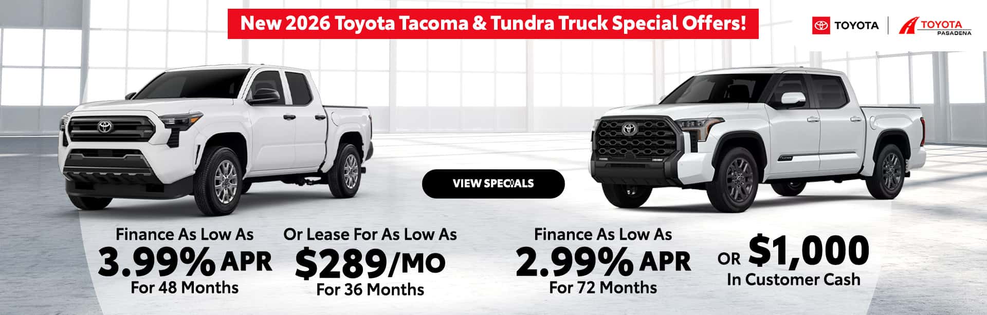 August Specials
