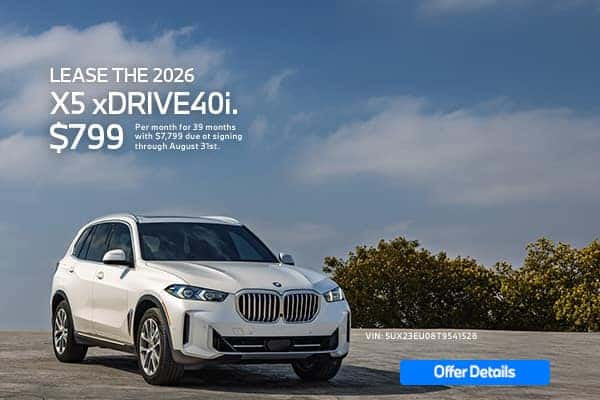 2026 BMW X5 xDRIVE40i