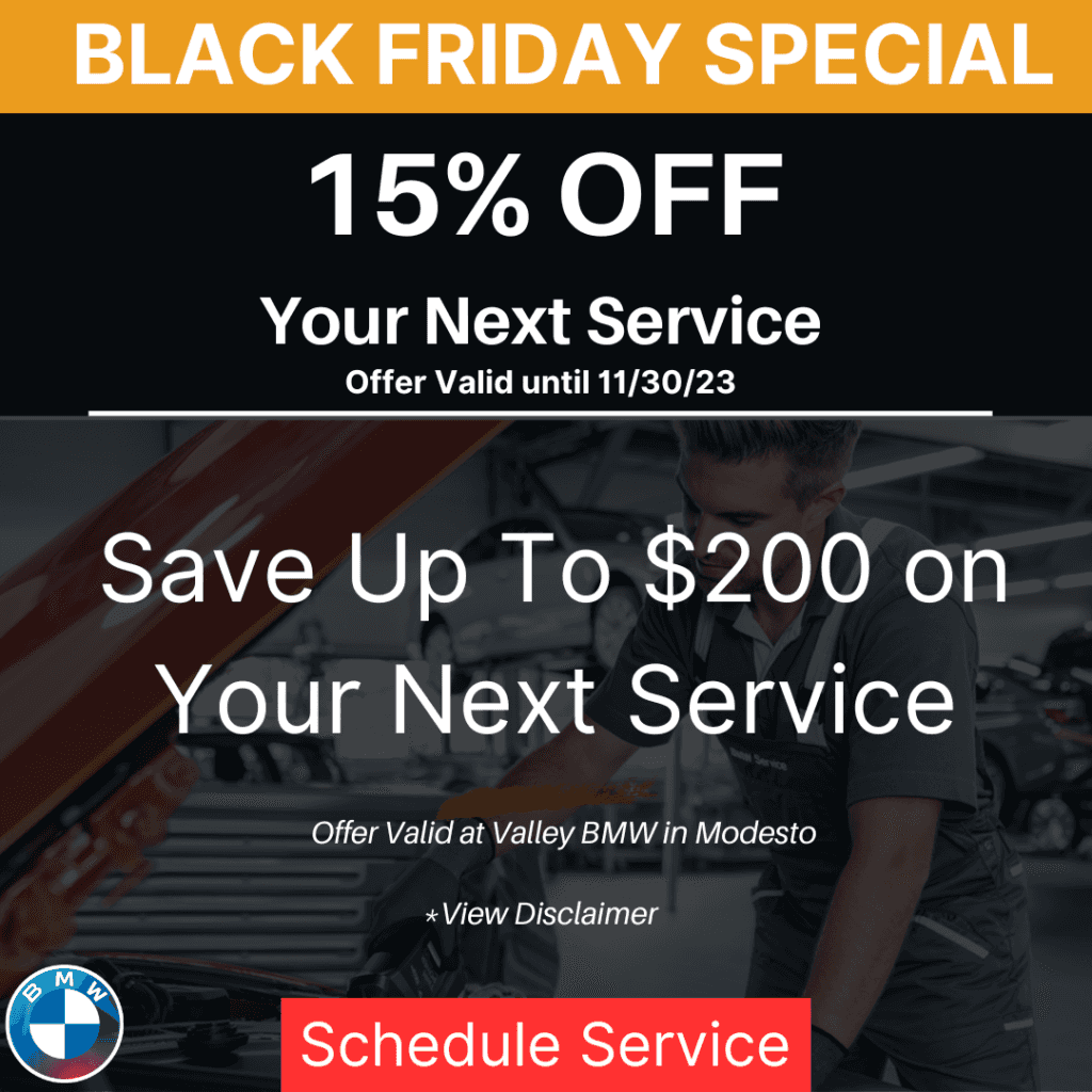 Valley BMW Service: November Specials | Valley BMW