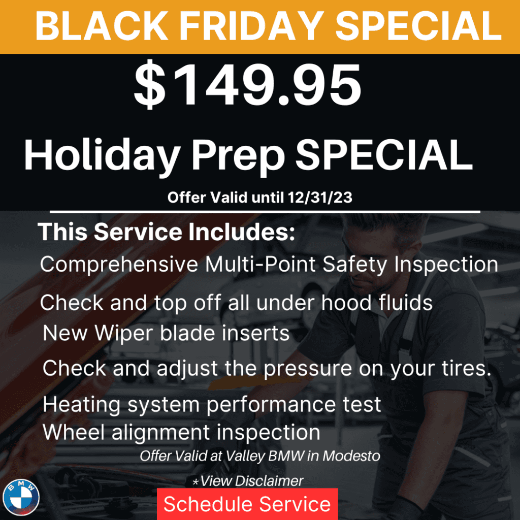 Valley BMW Service: November Specials | Valley BMW