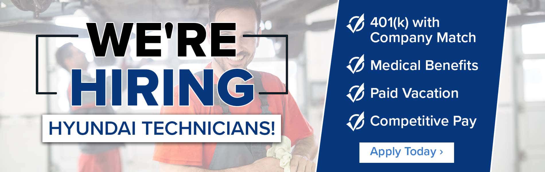 We're Hiring