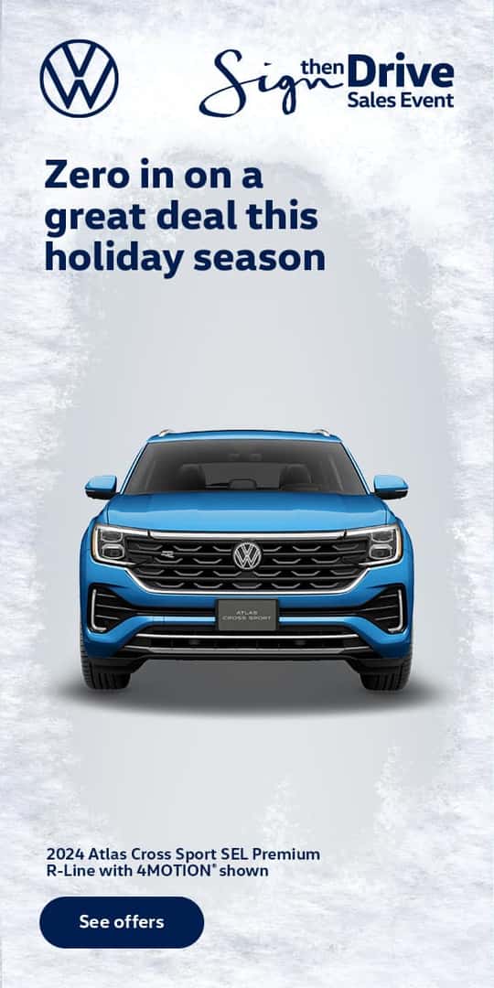 Sign Then Drive - Atlas Cross Sport