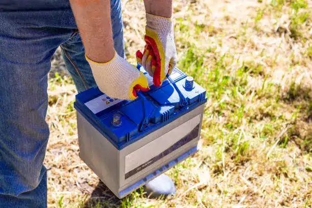 Battery in Desert Heat